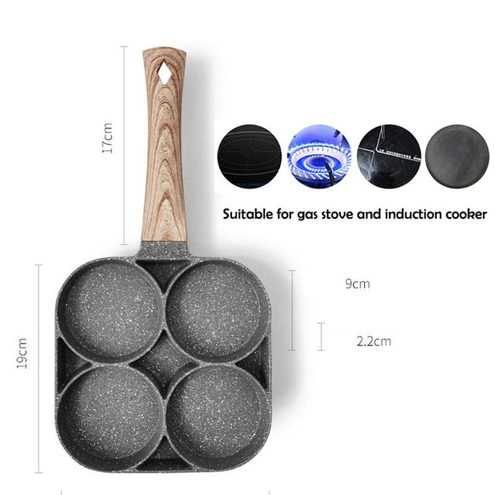 BowLift | Four-hole frying pan