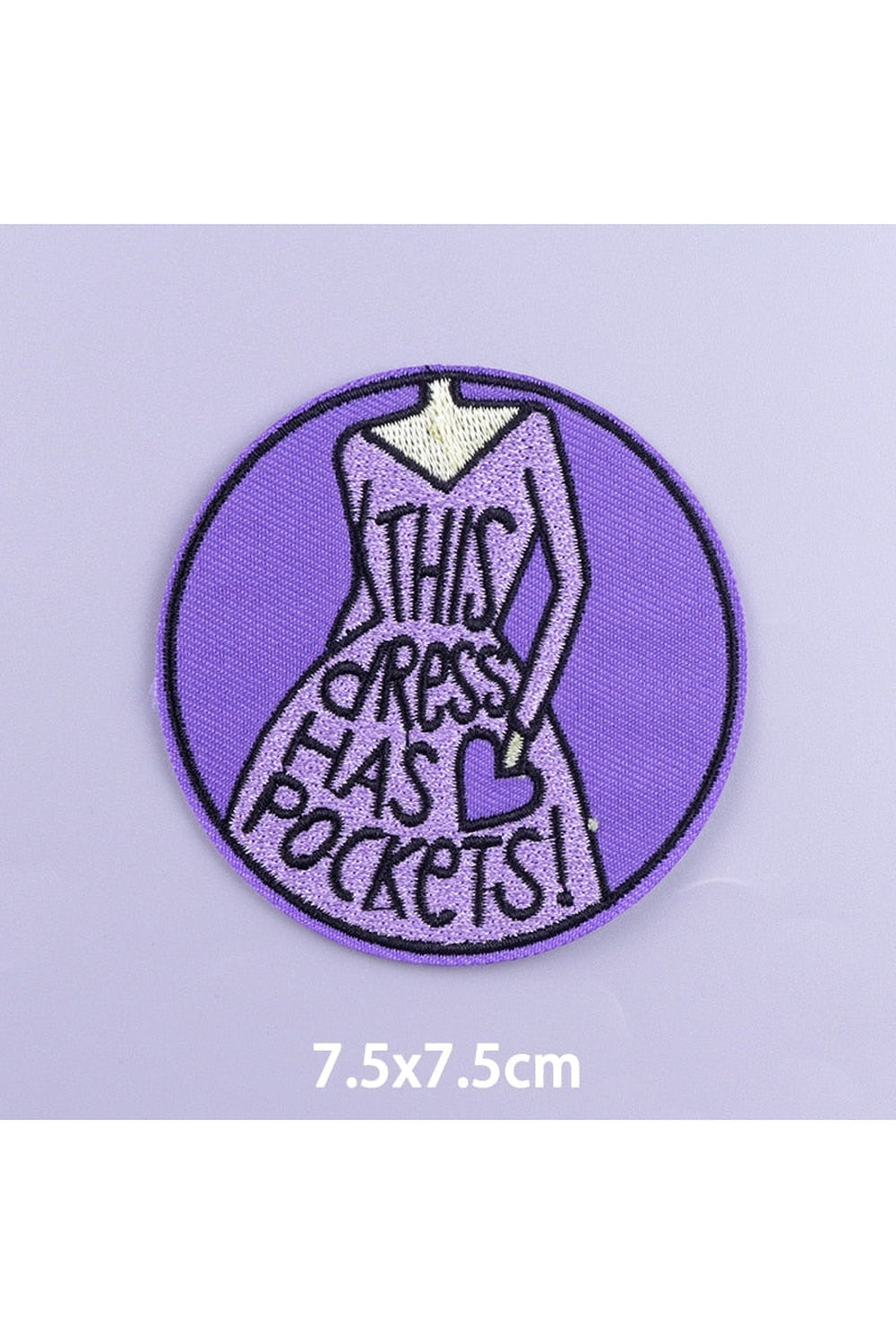 Cartoon embroidered patch | Bowlift
