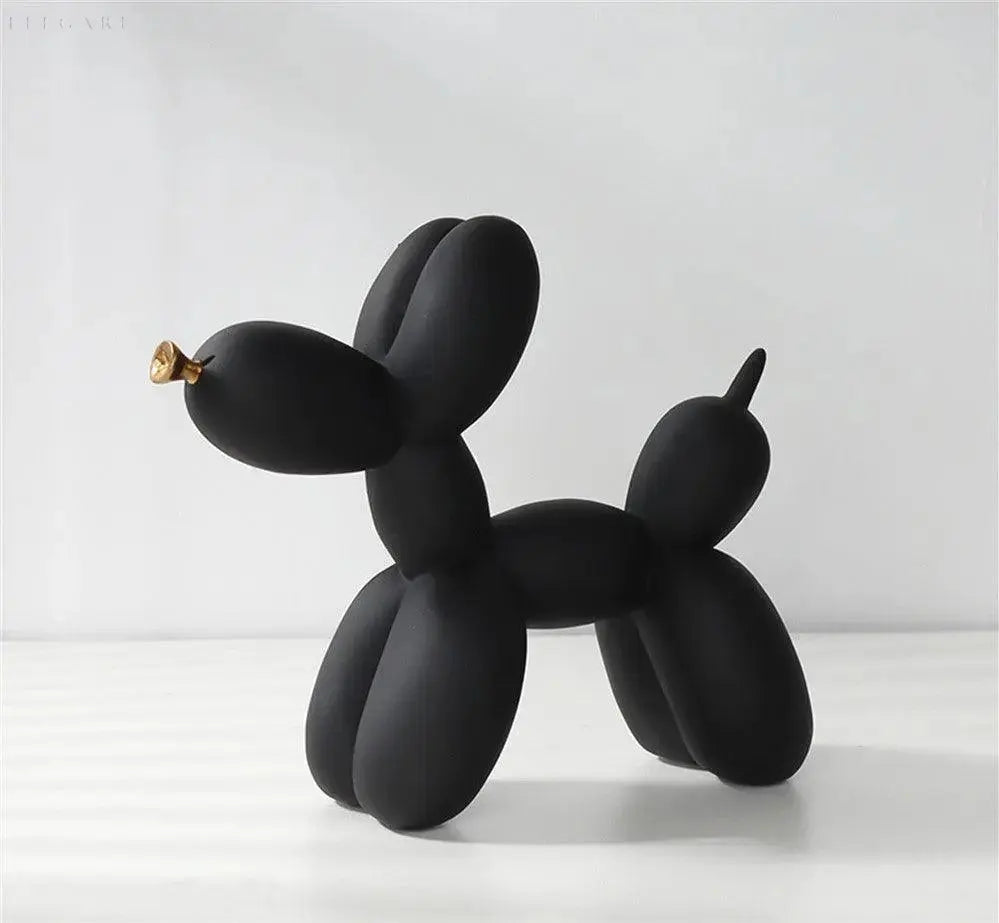 BowLift | PuffGlow - Golden Snout Balloon Sculpture