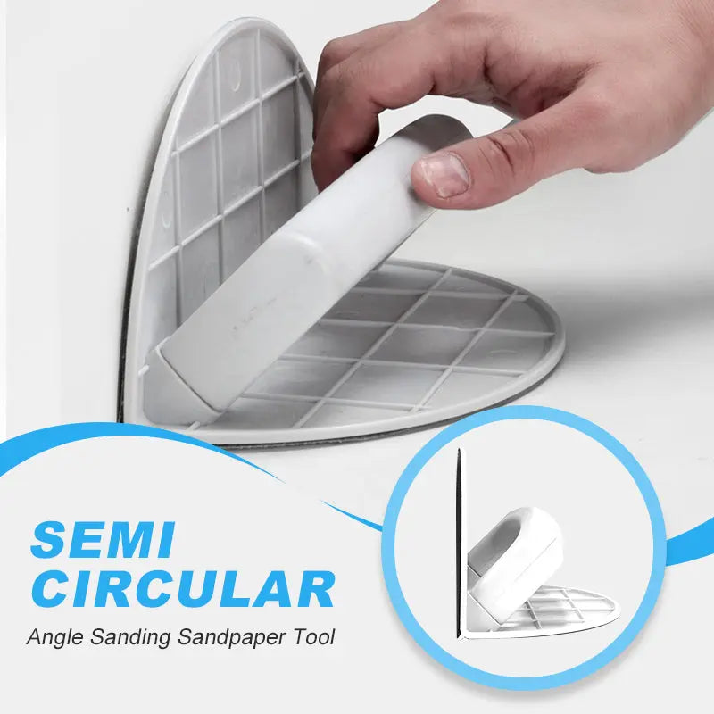 BowLift | Halfcircle Sanding Set — Ergonomic Tool for Perfect Corners