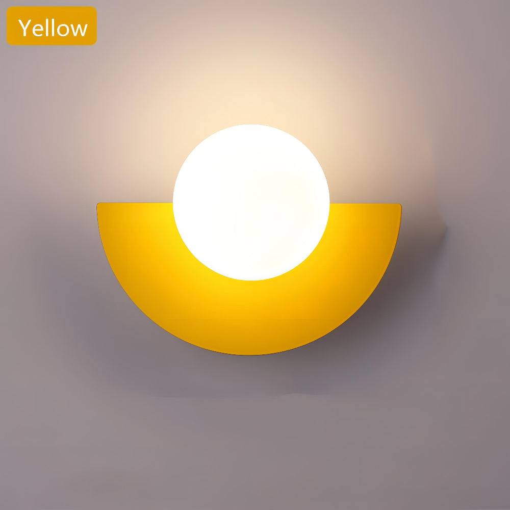 BowLift | Half-Moon Wall Light – Nordic LED Design for Modern Interiors