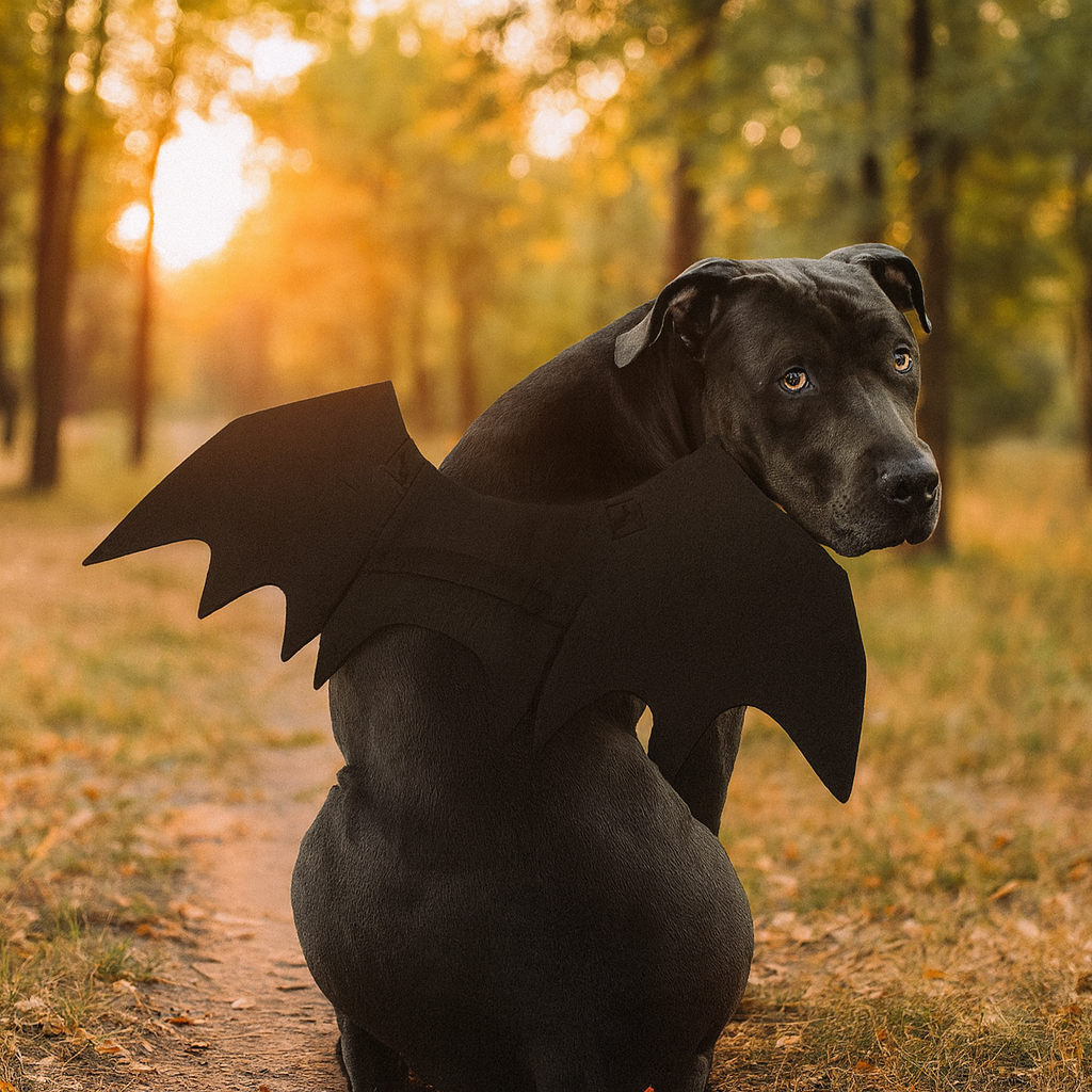 BowLift | Halloween Dog Costume Bat Wings