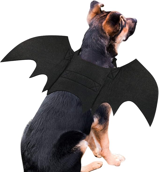 BowLift | Halloween Dog Costume Bat Wings