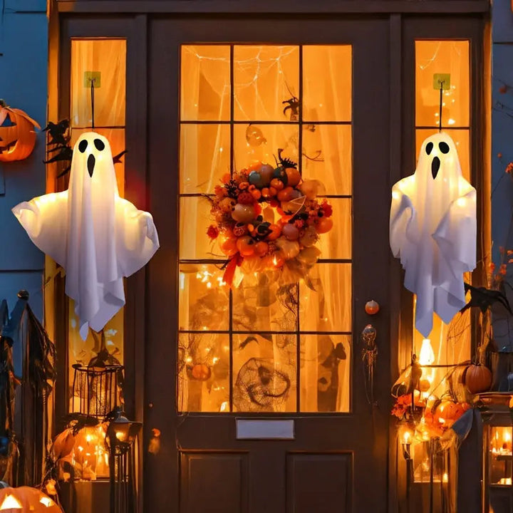 BowLift | Halloween Ghosts | LED Hanging Decoration in Set of 3