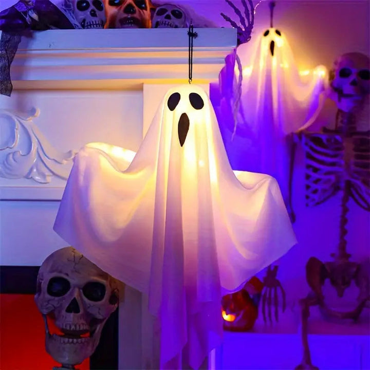 BowLift | Halloween Ghosts | LED Hanging Decoration in Set of 3