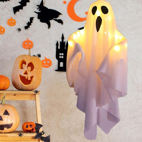 BowLift | Spooky Halloween Fabric Ghost Hanging Lights for Party Decor