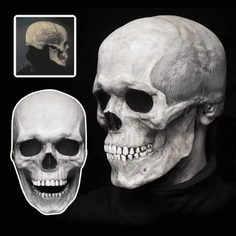 BowLift | Halloween Realistic Full Head Skull Mask
