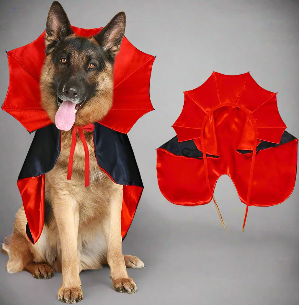 BowLift | Halloween Vampire Cape Dog Costume
