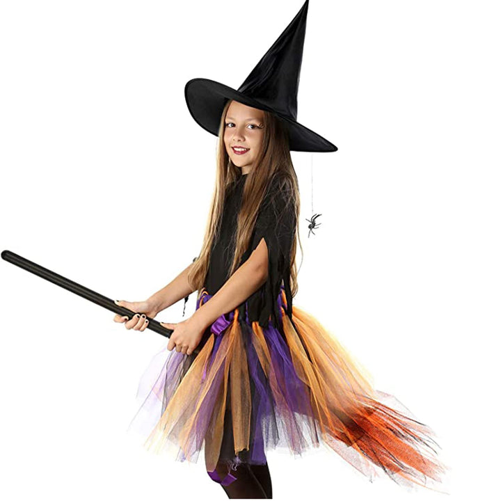 BowLift | Halloween Witch Broom – Plastic Party Prop for Spooky Fun Decor