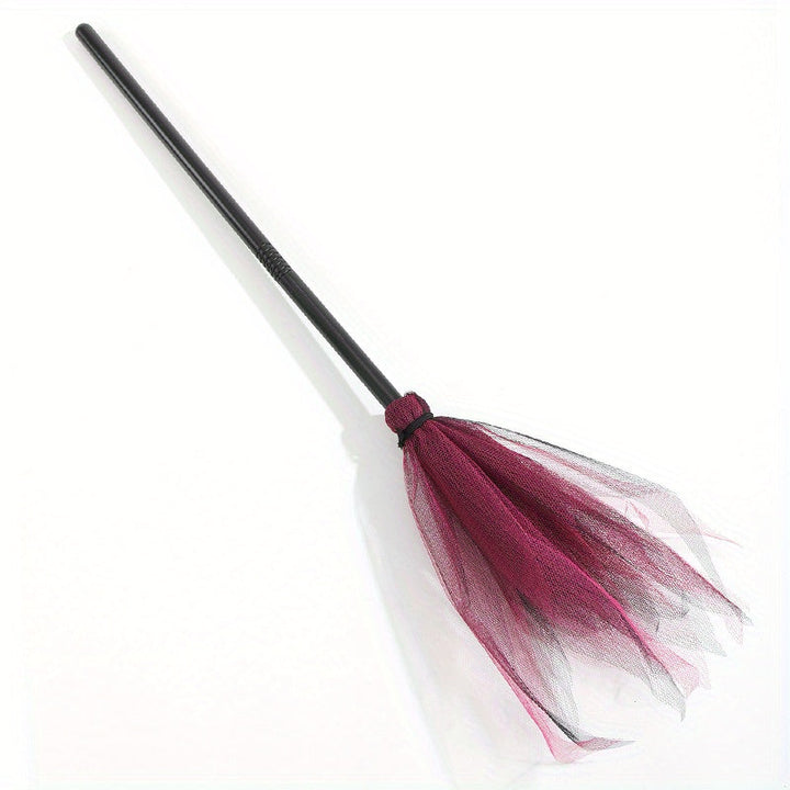 BowLift | Halloween Witch Broom – Plastic Party Prop for Spooky Fun Decor