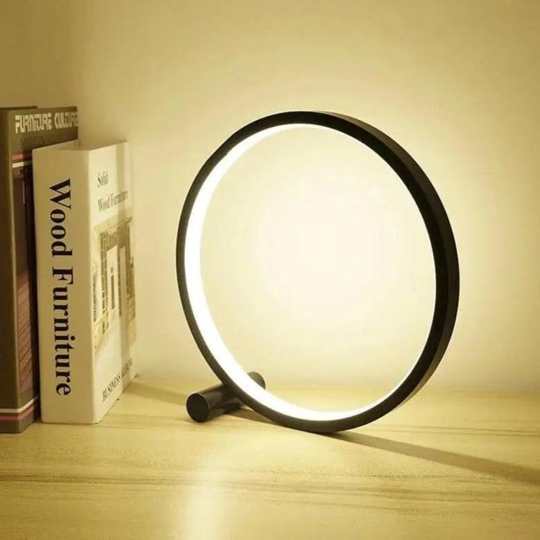 BowLift | Dimmable LED Touch Round Table Lamp for Creative Spaces
