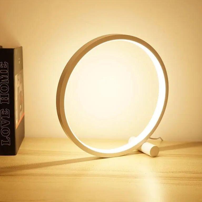 BowLift | Dimmable LED Touch Round Table Lamp for Creative Spaces