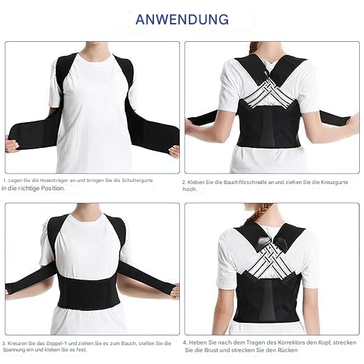 BowLift | Ergonomic Posture Corrector for Neck and Back Pain Relief Adjustable and Stable