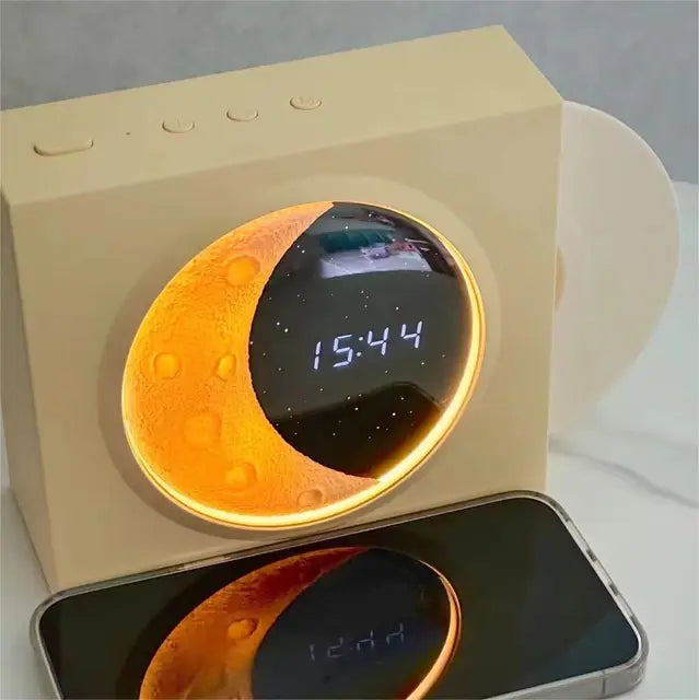 Moon lamp with music and LED night light – Mood lighting with Bluetooth speaker | Bowlift