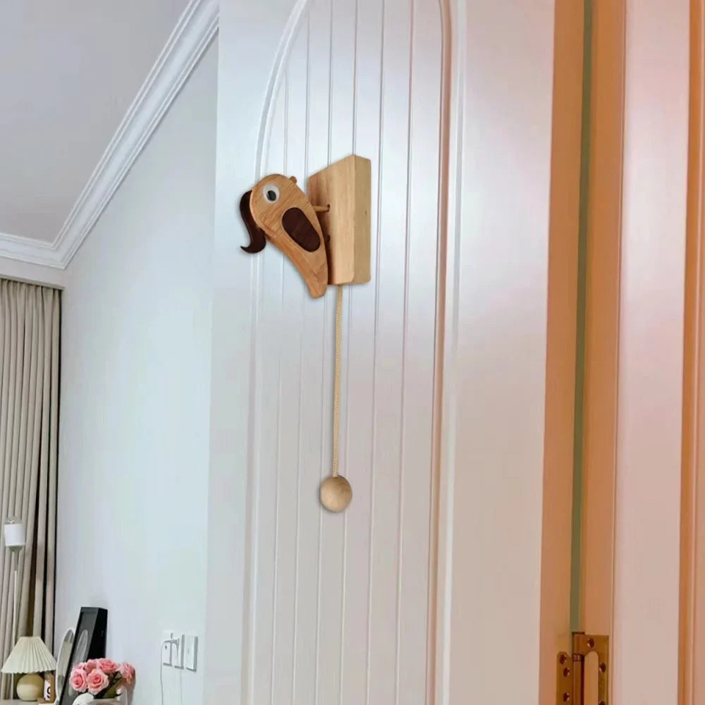 BowLift | Handcrafted Woodpecker Creative Doorbell