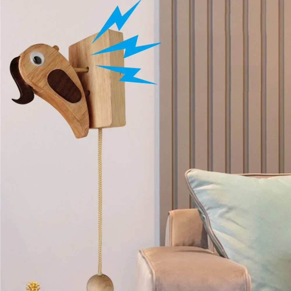 BowLift | Handcrafted Woodpecker Creative Doorbell