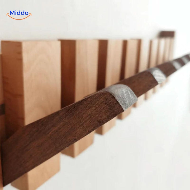 BowLift | Handmade Wooden Piano Wall Coat Rack