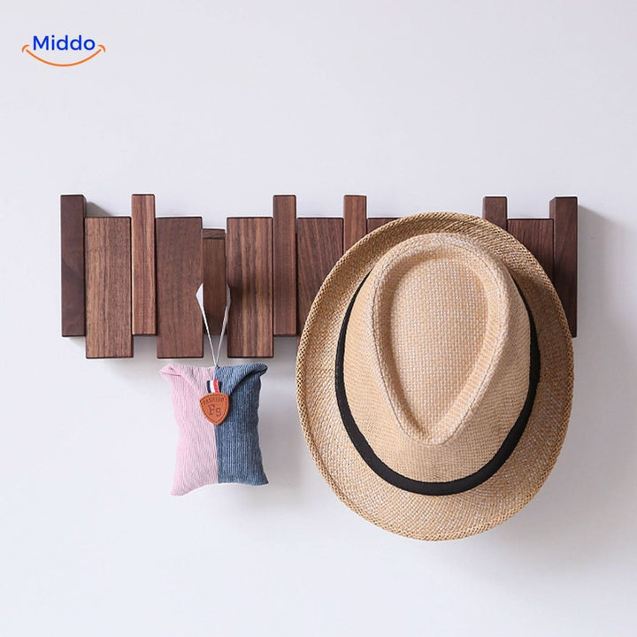 BowLift | Handmade Wooden Piano Wall Coat Rack