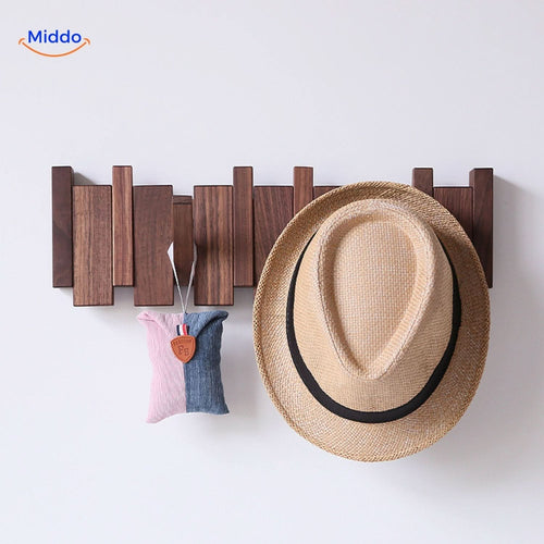 BowLift | Handmade Wooden Piano Wall Coat Rack