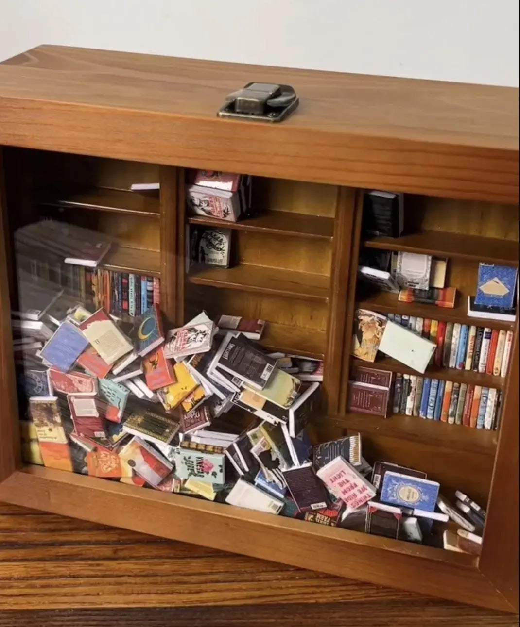 BowLift | Handmade Mini Wooden Shelf for Anxiety Relief