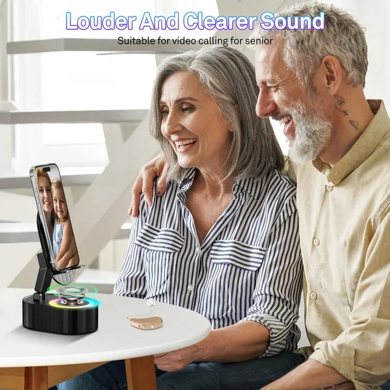 BowLift | Handy Stand with Induction Speaker & Power Bank
