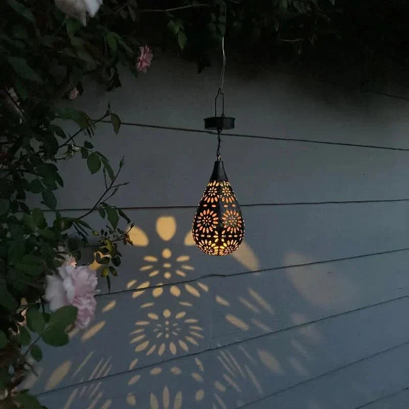 BowLift | Solar Drop Garden Light with Warm White LED – Waterproof Outdoor Lighting