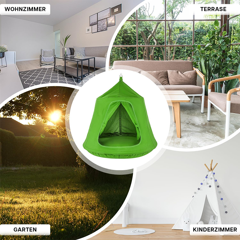 BowLift | Hanging Tent Children Swing Outdoor - Waterproof Hanging Tent - Fabric Swing Children