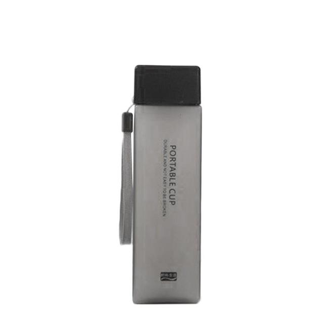 BowLift | Transparent Square Classy Water Bottle Thermos