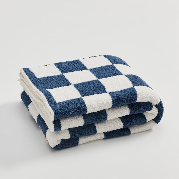 COLOURFUL CHECKERBOARD THROW | Bowlift