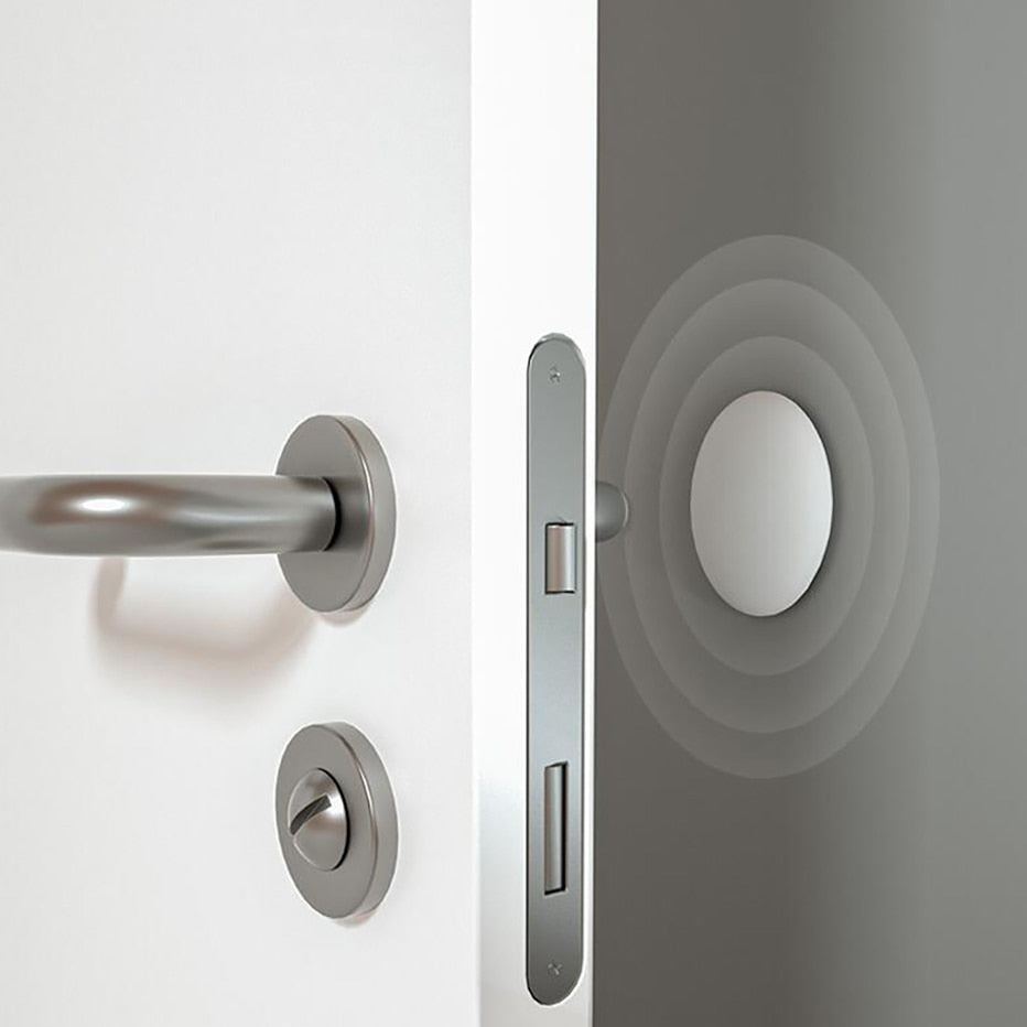 BowLift | Silicone Door Stopper Buffer with Self-Adhesive Sound-Dampening Anti-Shock Protection for DIY Wall Protection