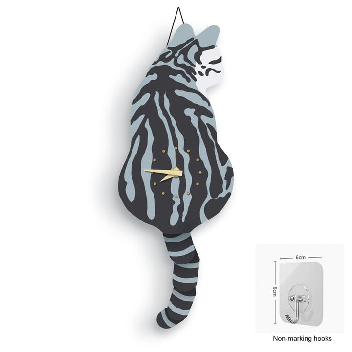 BowLift | Creative Cat Wall Clock