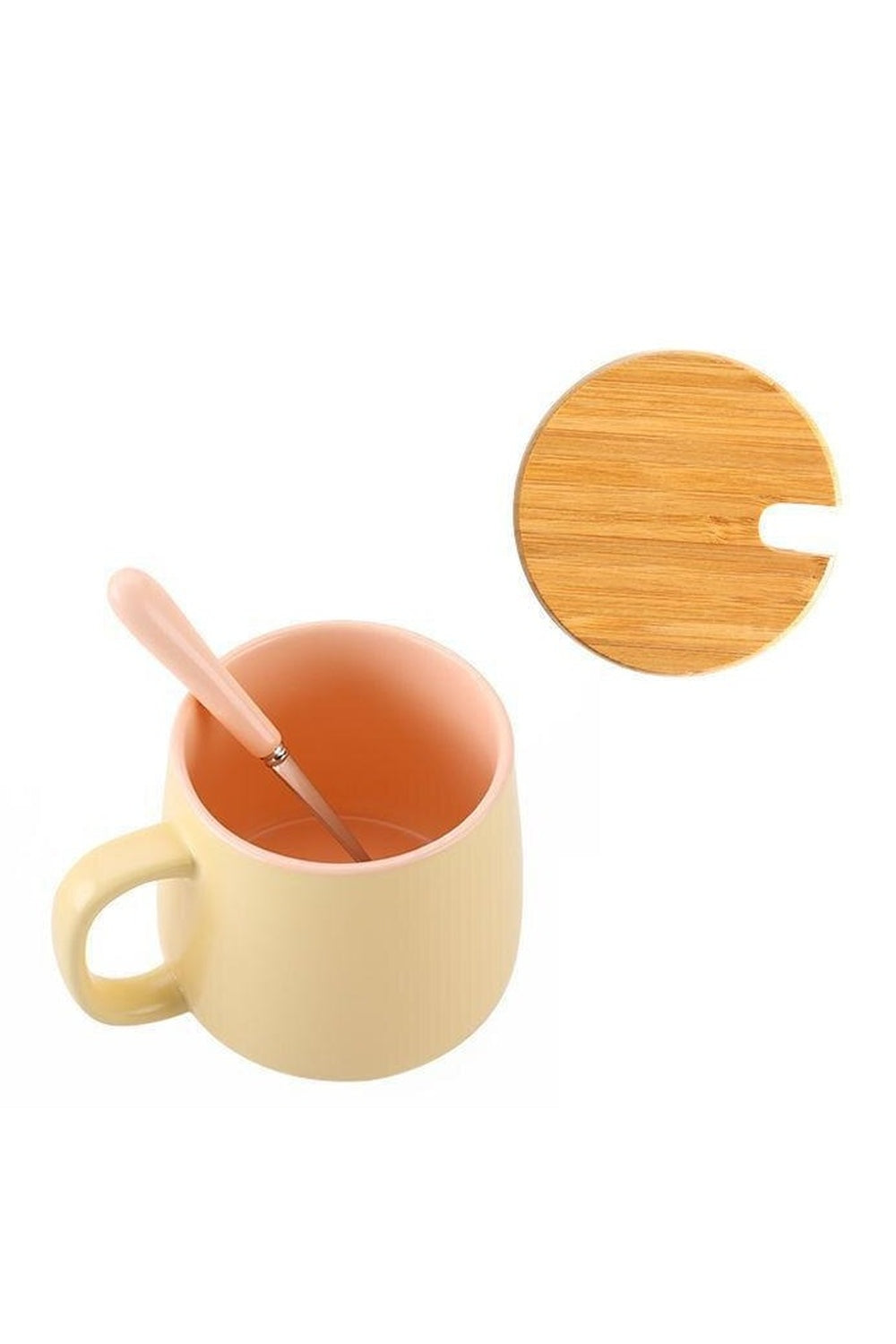 Ceramic mug with lid | Bowlift