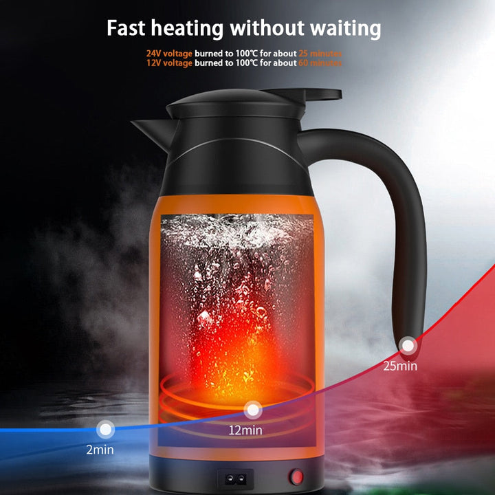 BowLift | Electric Stainless Steel Travel Kettle