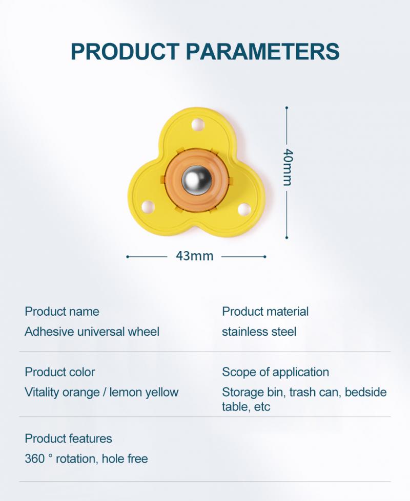 BowLift | 4Pcs Rotating Mini Wheels Furniture Movers