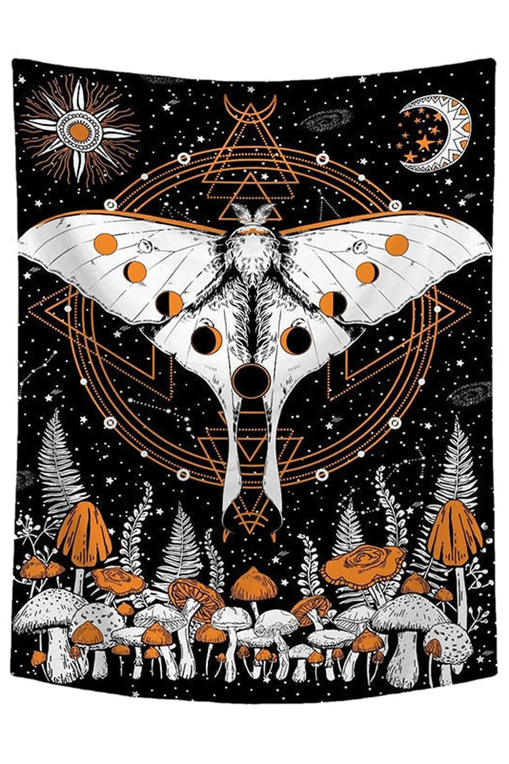 Moth Art Wall Tapestry | Bowlift