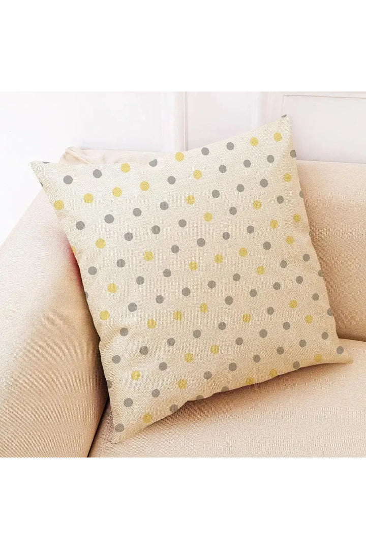 gray geometric pillowcase | Bowlift
