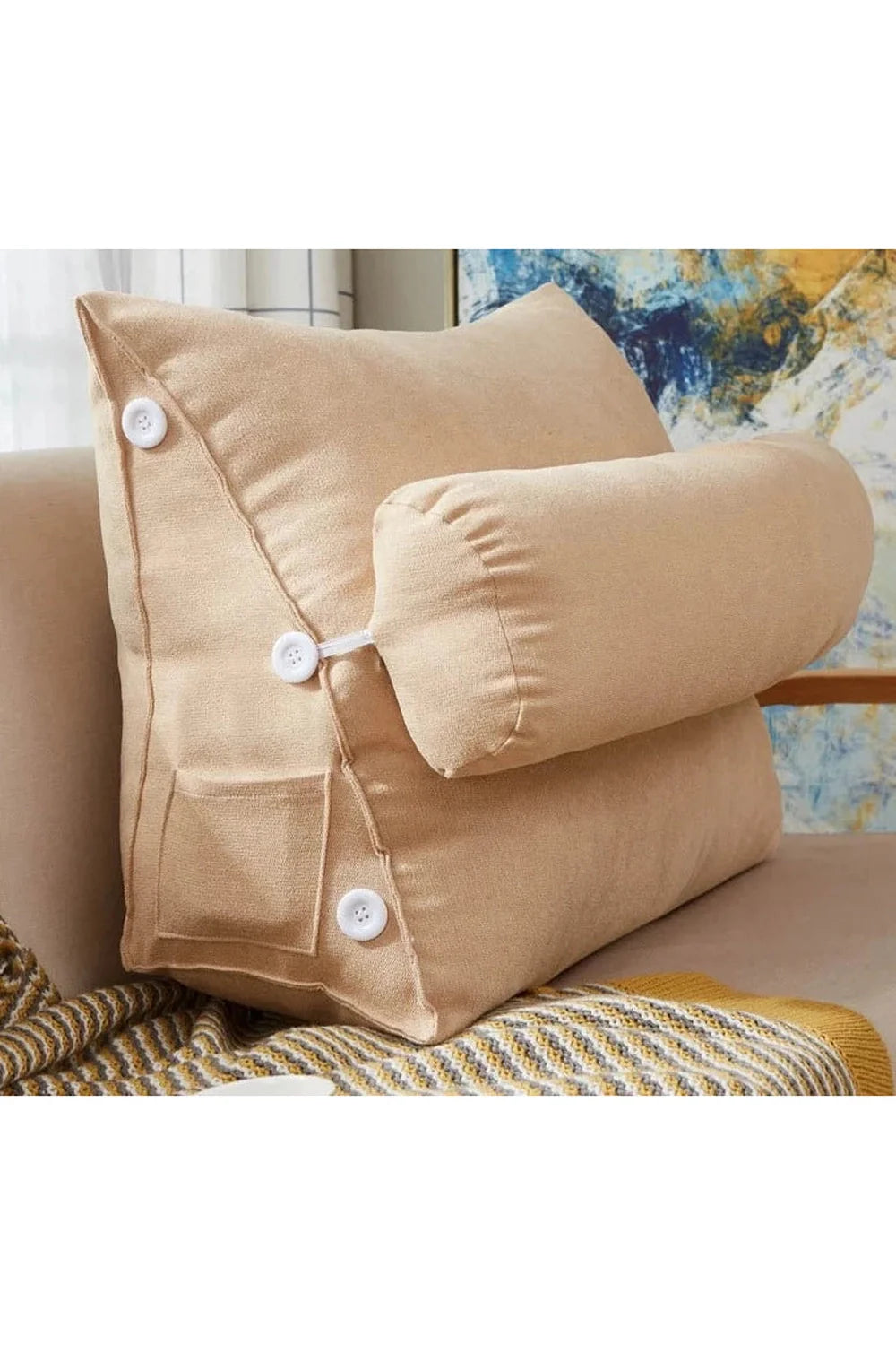 Reclining backrest cushion | Bowlift