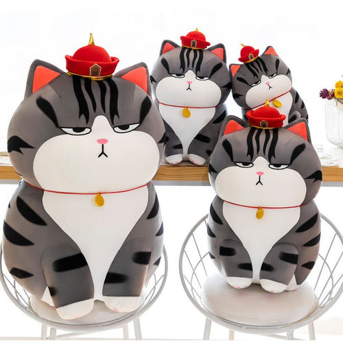 Moody Cat Soft Cuddly Plush Pillow | Bowlift