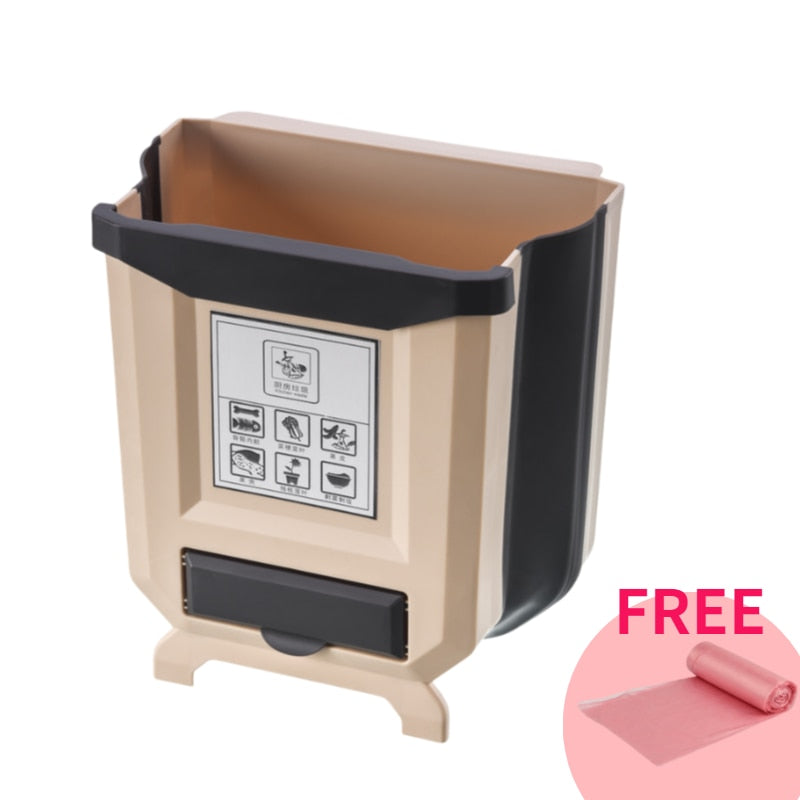 BowLift | Folding Trash Can