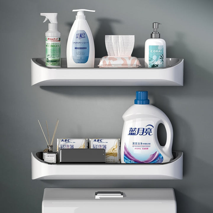BowLift | Wall Mounted Storage Master Bathroom Shelf