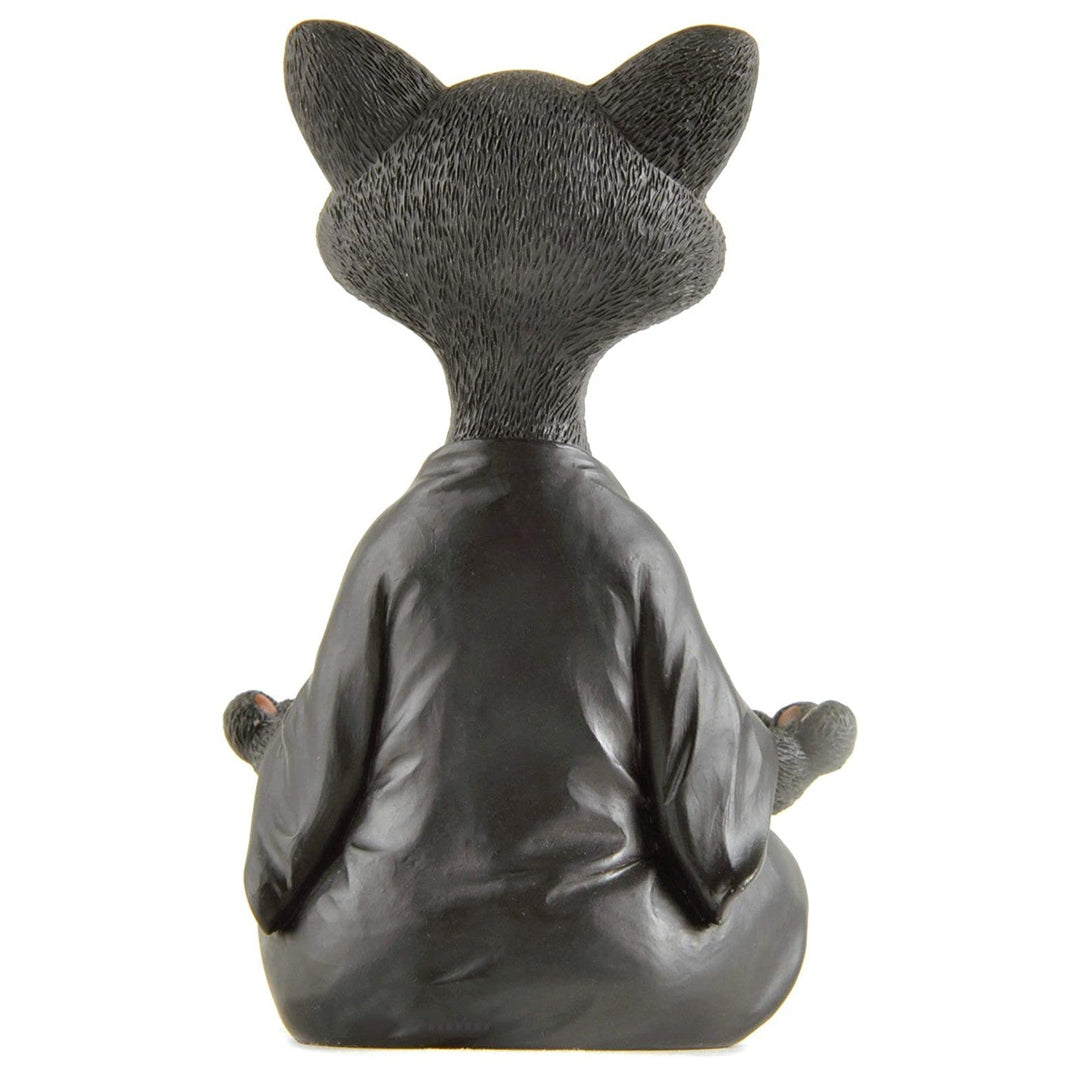 Whimsical Buddha Cat Figurine | Bowlift