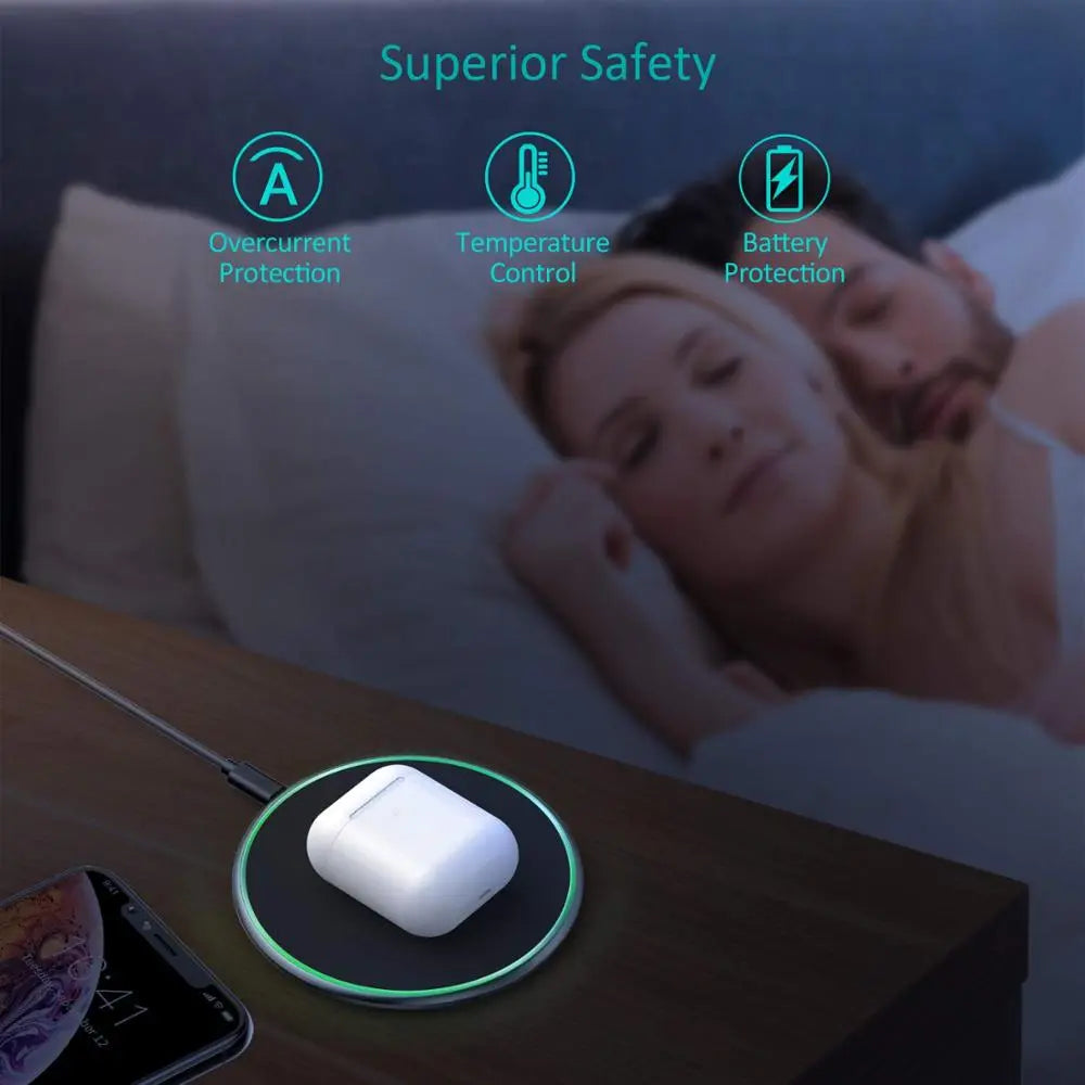 BowLift | 30W Fast Wireless Charging Pad | Premium USB-C MagSafe Charger for Apple iPhone, Samsung & Android