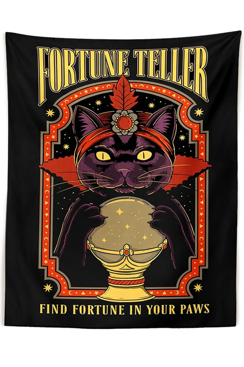 Demonic Raccoon Tapestry | Bowlift