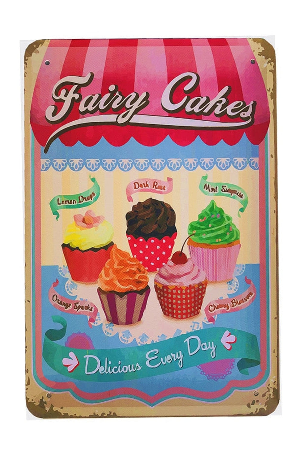 Food Theme Metal Poster | Bowlift