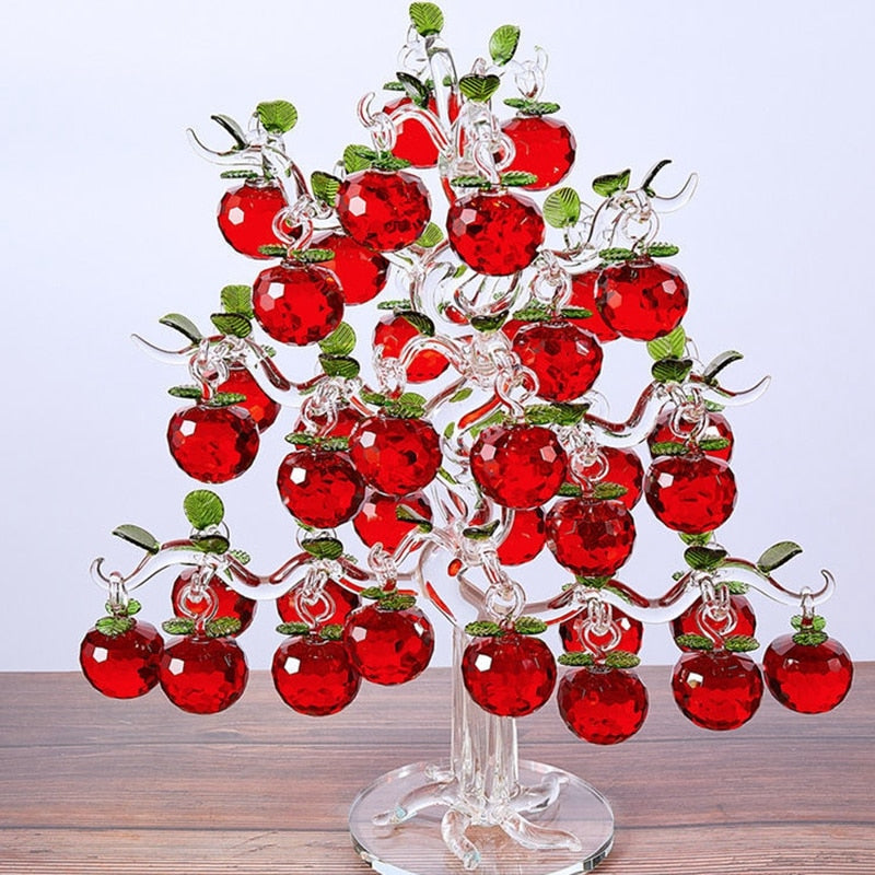 BowLift | Elegant Crystal Apple Tree Home Decor