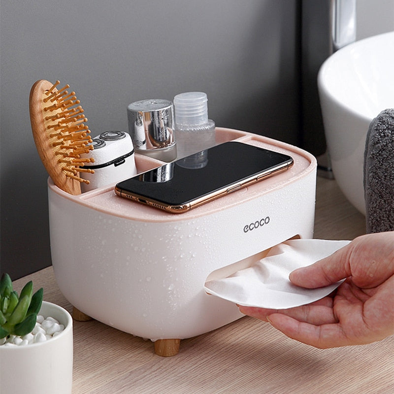 BowLift | Multi-Use Phone Holder Tissue Dispenser