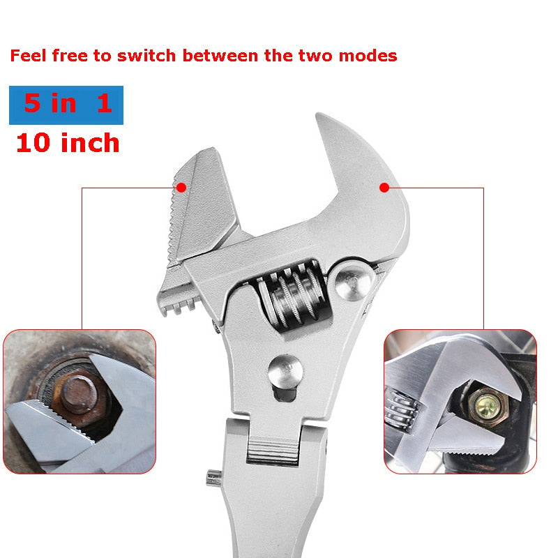 Multifunctional Adjustable Universal Wrench | Bowlift