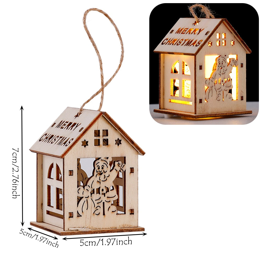 BowLift | DIY Wooden Hanging House Decor Glowing Lamp