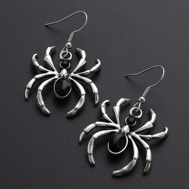BowLift | Black Spider Artsy Mystical Earrings