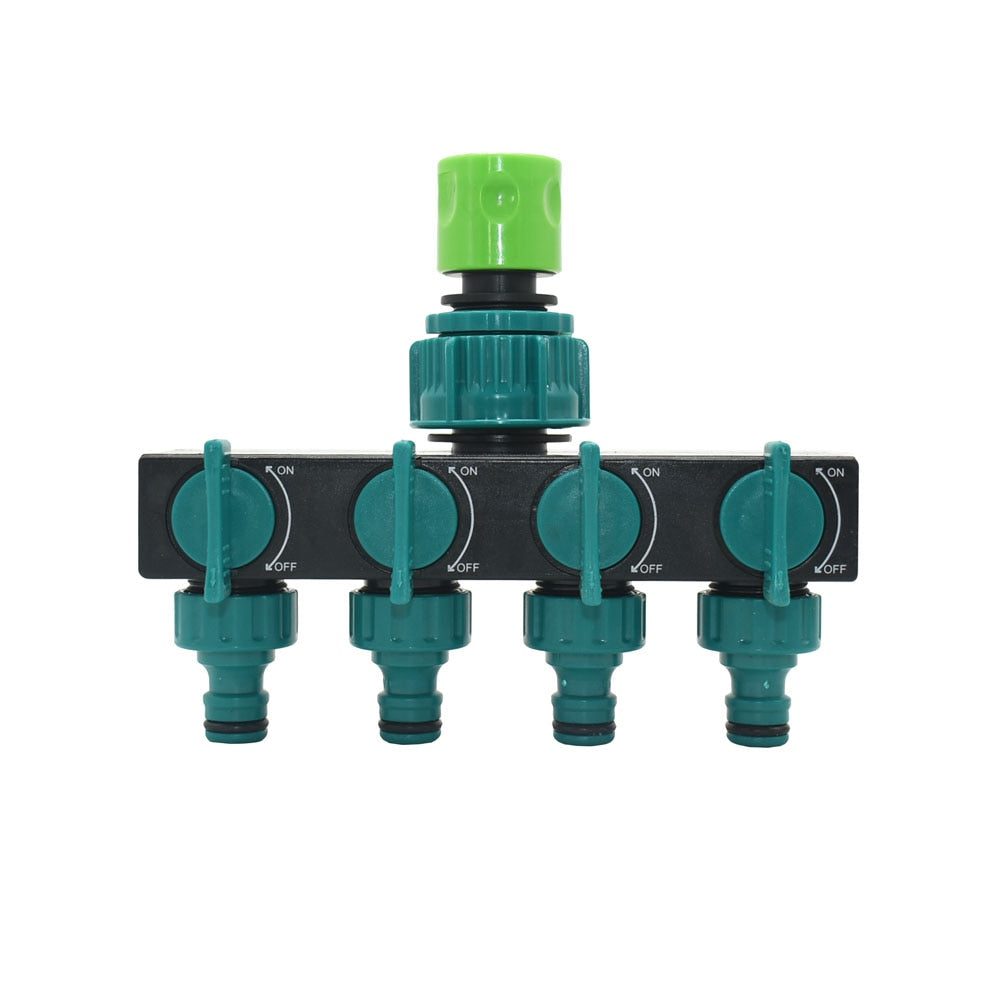 4-Way Garden Tap Water Splitter | Bowlift